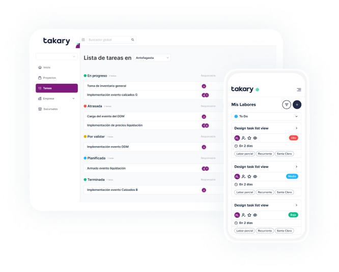 Takary Software - Organizador de Tareas